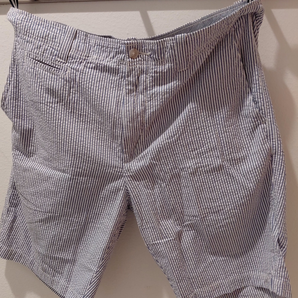 Daniel Cremieux Classic Seersucker Striped Men's Shorts 36W Excellent
